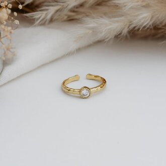 Glee Jewelry Gold plated Versatile ring