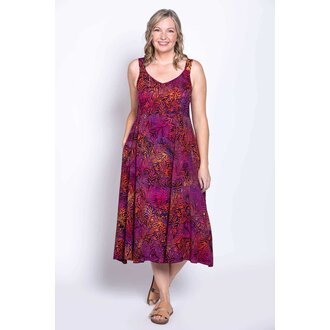 Blue Sky Shauna Dress, Pink Tropics,