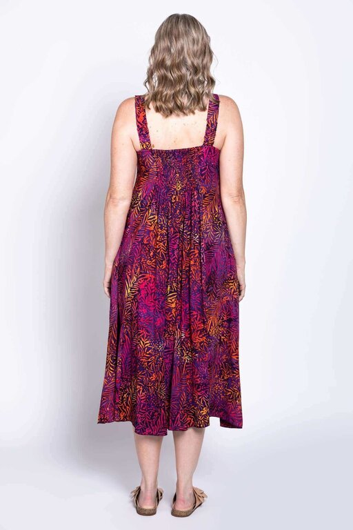 Blue Sky Shauna Dress, Pink Tropics,