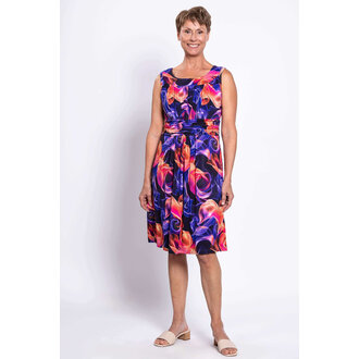 Blue Sky Roam dress, Violet Daze