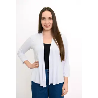 Blue Sky Bamboo Kathy jacket, White