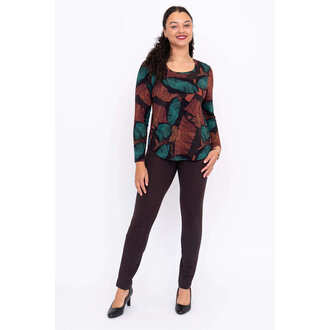 Blue Sky Bamboo Jazz 3/4 top, Copper Abstract