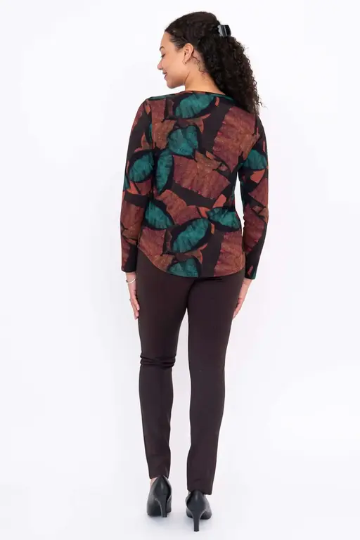 Blue Sky Bamboo Jazz 3/4 top, Copper Abstract