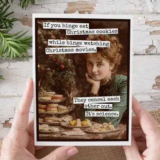 Raven's Rest RR Card: If you binge eat Christmas cookies