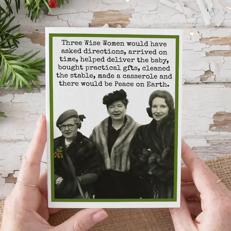 Raven's Rest RR Card: Three wise women