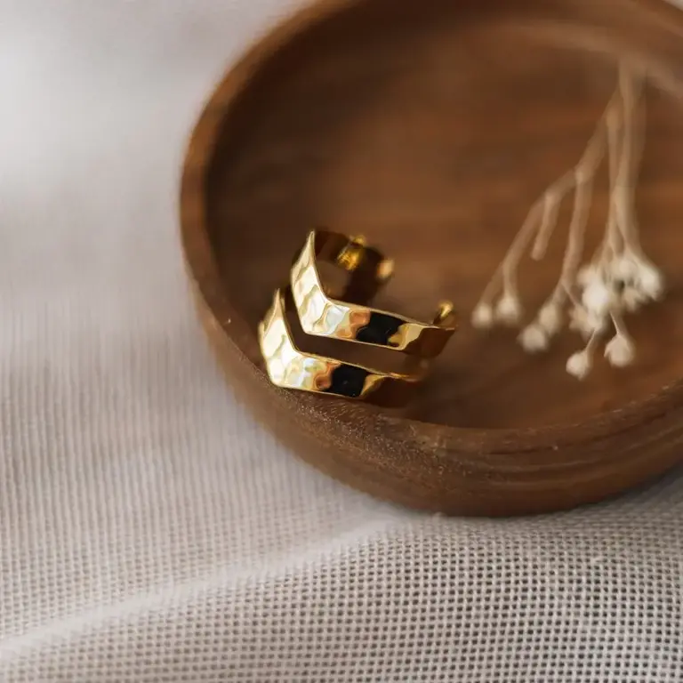Wild Abandon Gold plated adjustable Soulmate ring