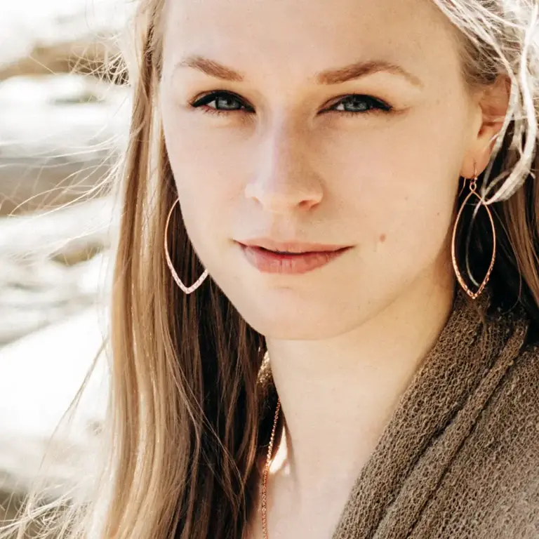Wild Abandon Wild Abandon gold plated Almond earrings