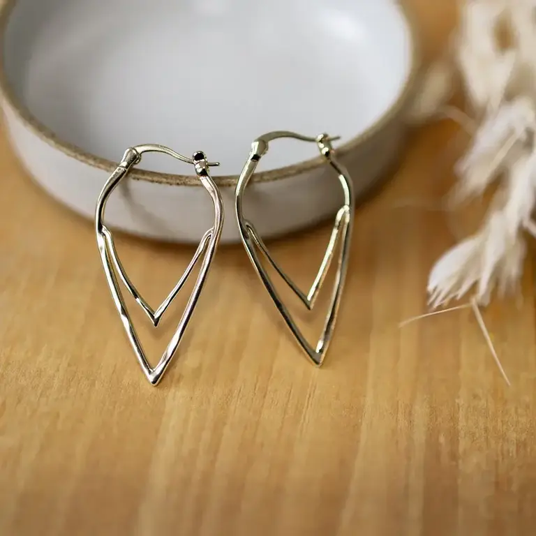 Wild Abandon Wild Abandon gold plated Aria earrings