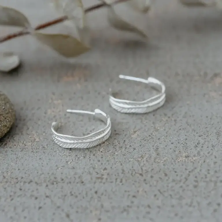 Wild Abandon Silver plated Flight hoops
