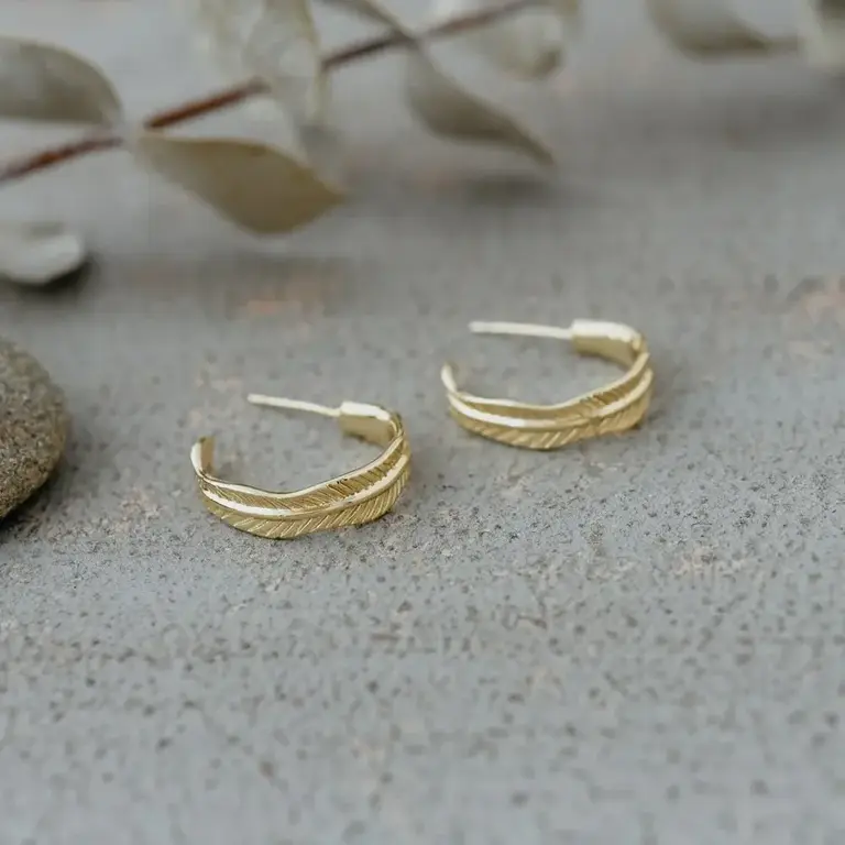 Wild Abandon Wild Abandon gold plated Flight hoops