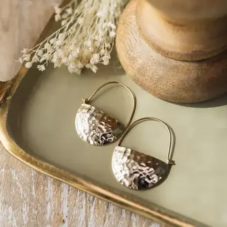 Wild Abandon Gold plated Juno earrings
