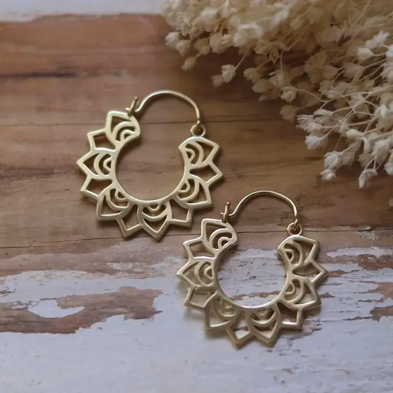 Wild Abandon Gold plated True earrings