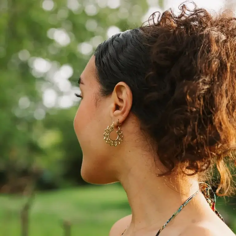 Wild Abandon Gold plated True earrings