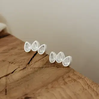 Wild Abandon Silver plated Enchanted studs