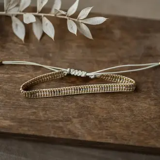 Wild Abandon Vagabond bracelet pink / white / gold