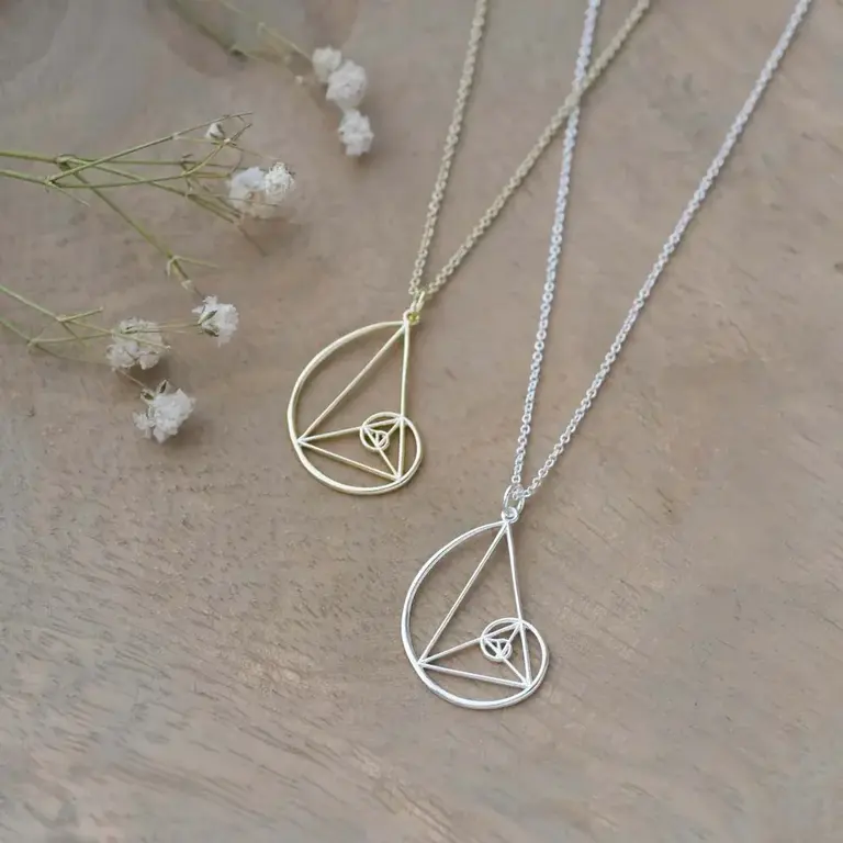 Wild Abandon Silver plated Treble necklace