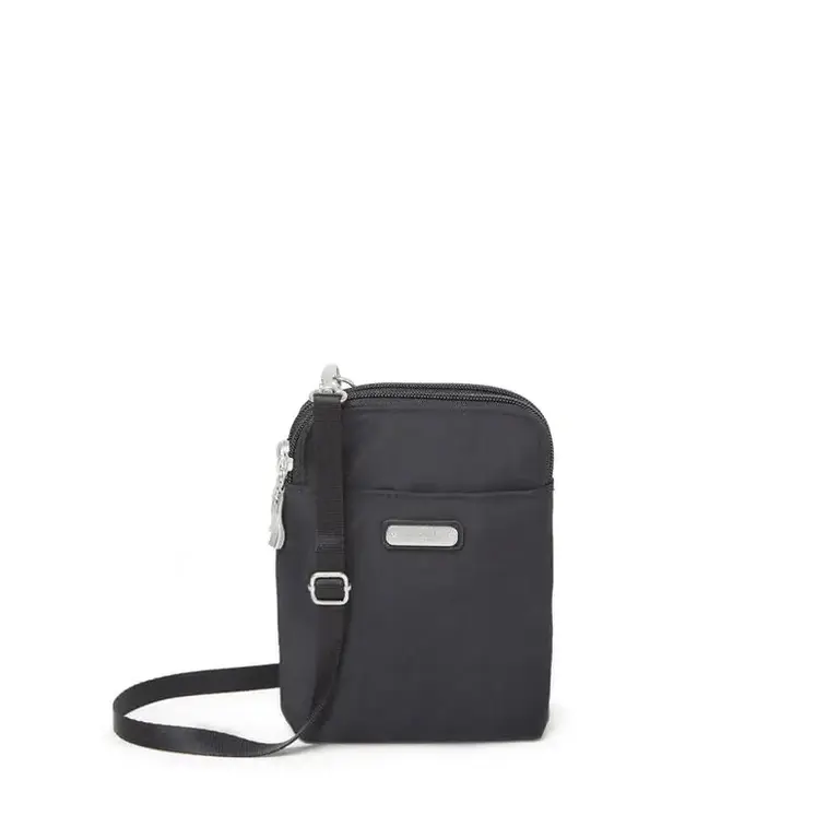 Baggallini Take Two Rfid Bryant Crossbody, BLACK
