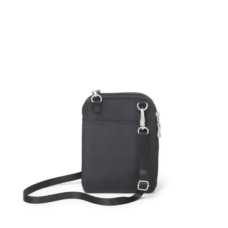 Baggallini Take Two Rfid Bryant Crossbody, BLACK