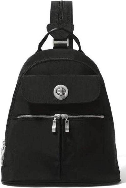 Baggallini Naples Convertible Backpack, Black