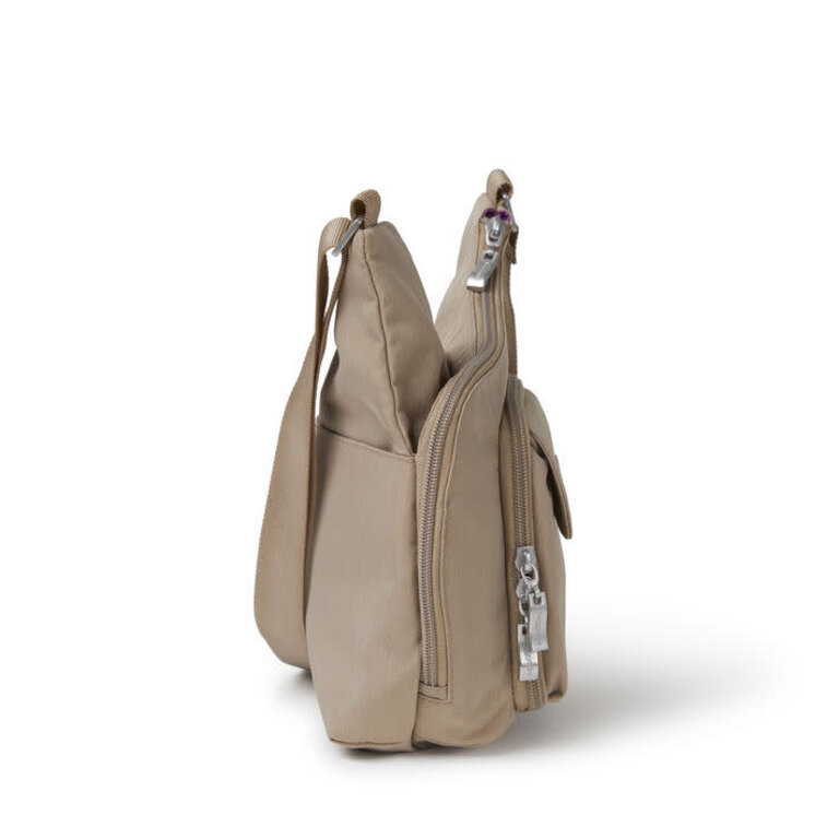 Baggallini Criss-Cross Bagg, BEACH