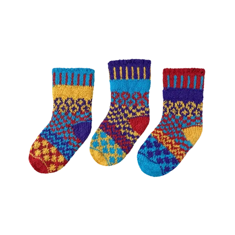 Solmate socks Firefly Baby Socks, set of 3,