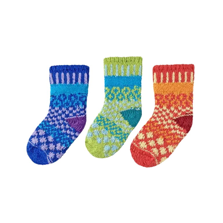 Solmate socks Prism Baby Socks set of 3