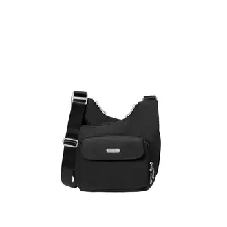 Baggallini Criss-Cross bag, BLACK