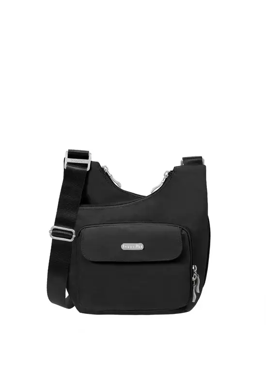 Baggallini Criss-Cross bag, BLACK