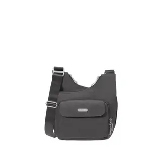 Baggallini Criss-Cross bag, CHARCOAL GREY
