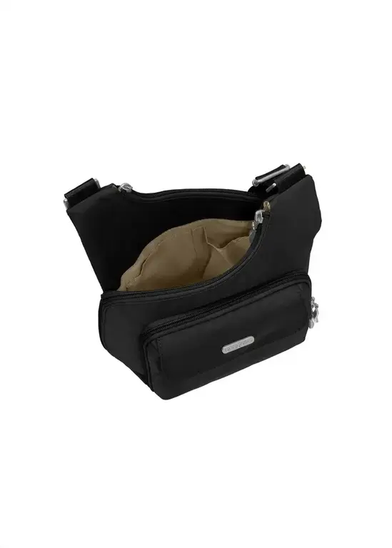 Baggallini Criss-Cross bag, CHARCOAL GREY