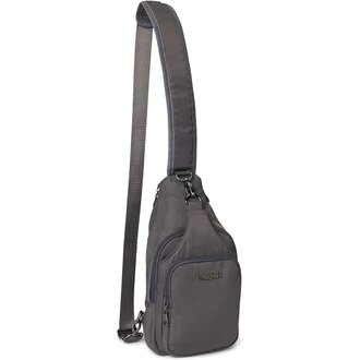 Baggallini Central Park sling, SMOKE GREY