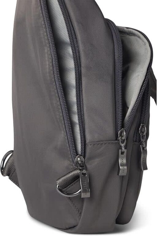Baggallini Central Park sling, SMOKE GREY