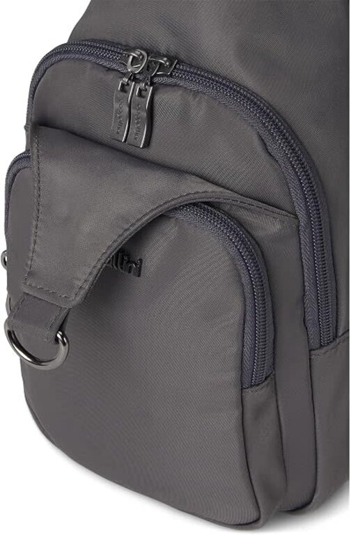 Baggallini Central Park sling, SMOKE GREY