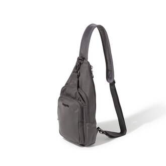 Baggallini Central Park sling, SMOKE GREY