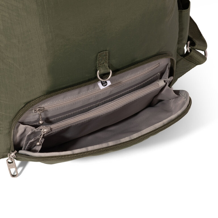 Baggallini Anti-theft vacation backpack, THYME GREEN