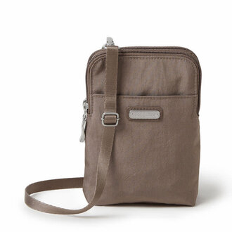 Baggallini Take Two Rfid Bryant Crossbody, PORTOBELLO SHIMMER