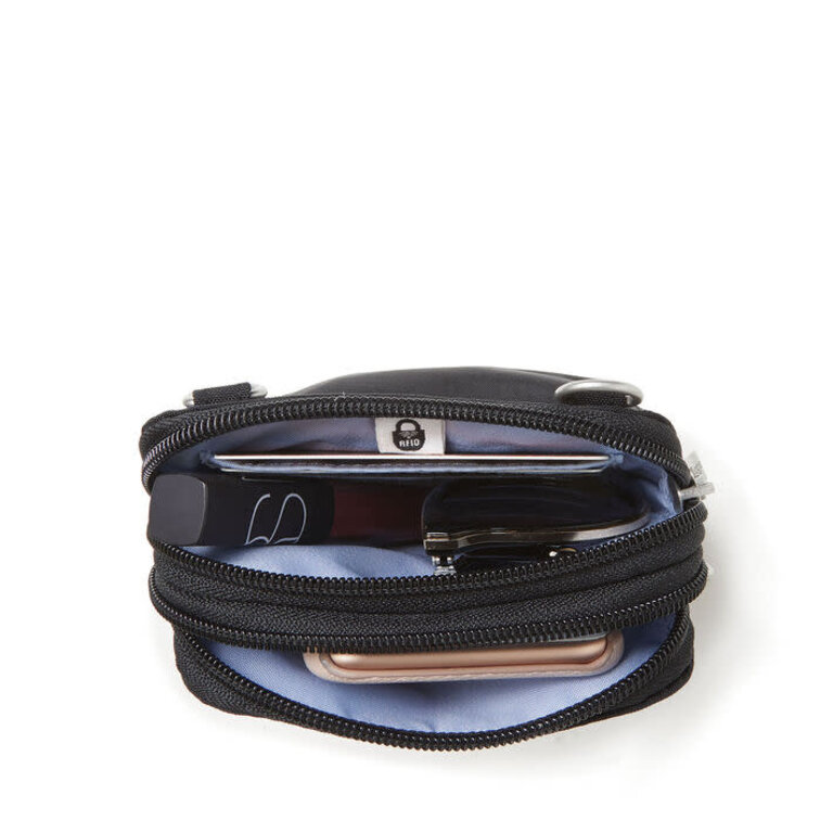 Baggallini Take Two Rfid Bryant Crossbody, PORTOBELLO SHIMMER