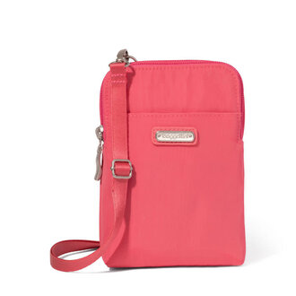 Baggallini Take Two Rfid Bryant Crossbody, FLAMINGO PINK