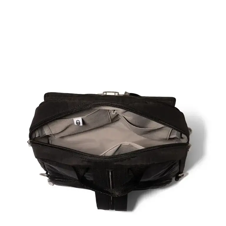 Baggallini Coastal Flip Lock day pack, Black