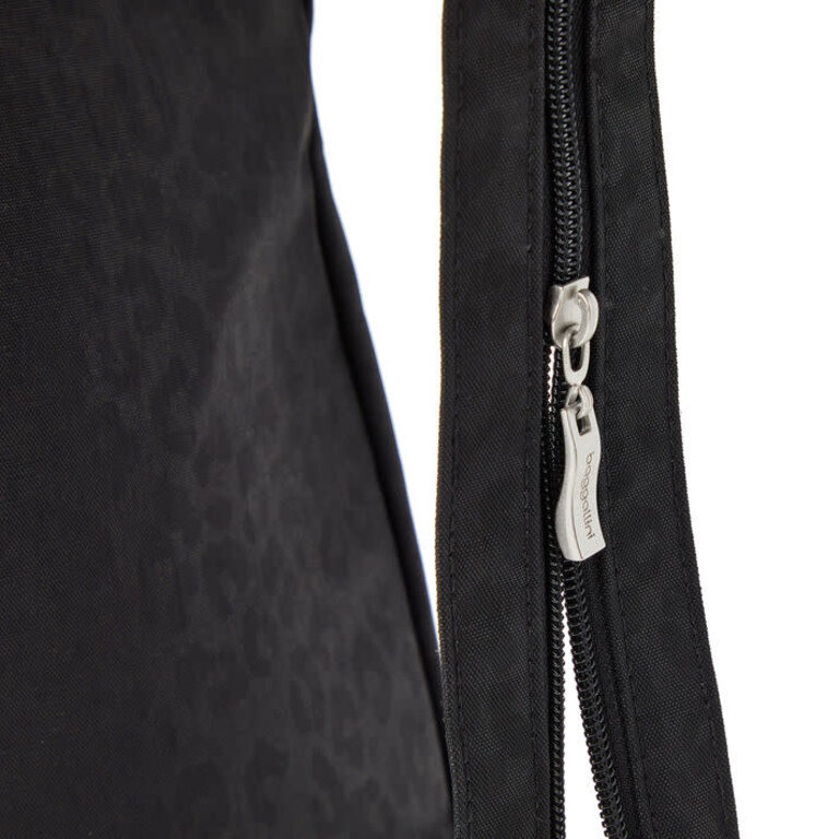Baggallini Naples Convertible Backpack, Black Cheetah