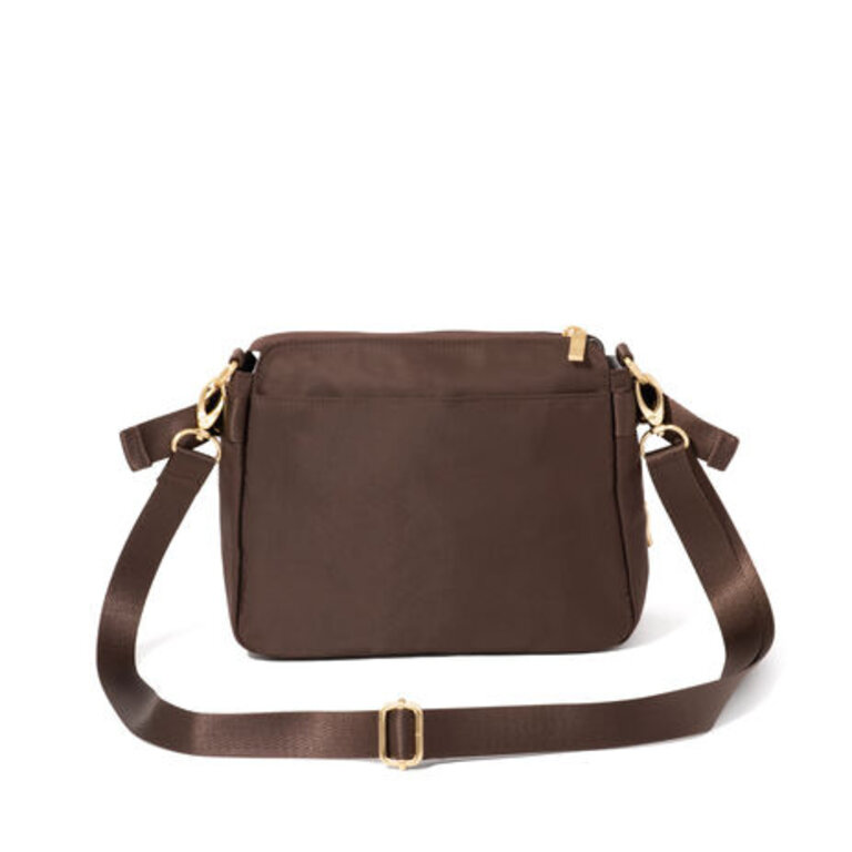 Baggallini Marais RFID Crossbody, Ganache brown
