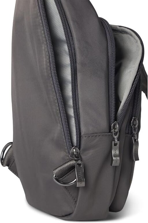 Baggallini Central Park sling, SMOKE GREY