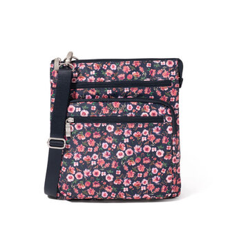 Baggallini Modern pocket crossbody, AUTUMN PEONY