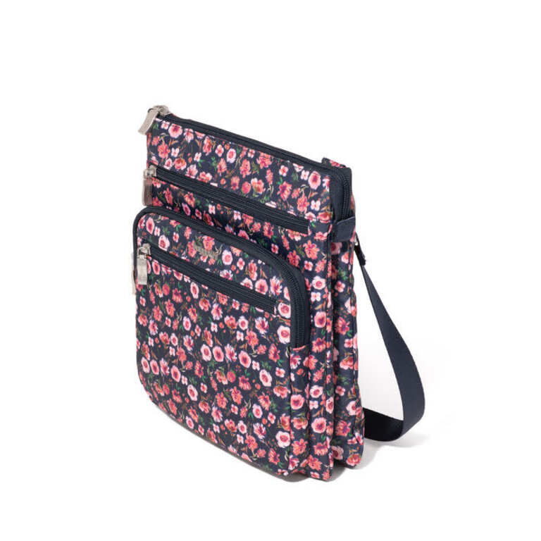 Baggallini Modern pocket crossbody, AUTUMN PEONY