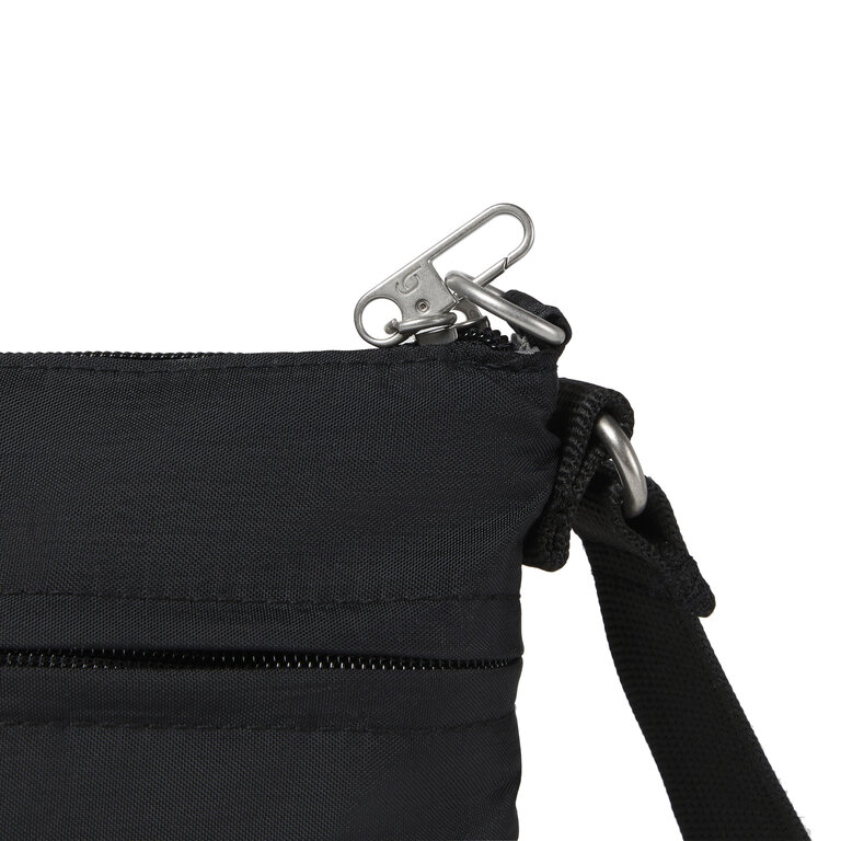 Baggallini Securtex Memento crossbody, BLACK