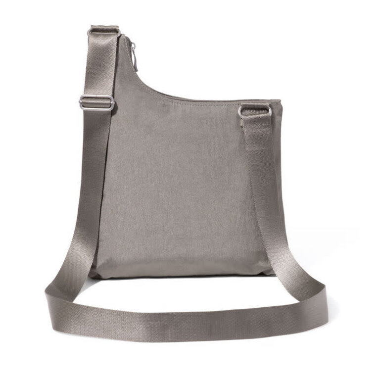Baggallini Drift Slim Crossbody, STERLING SHIMMER