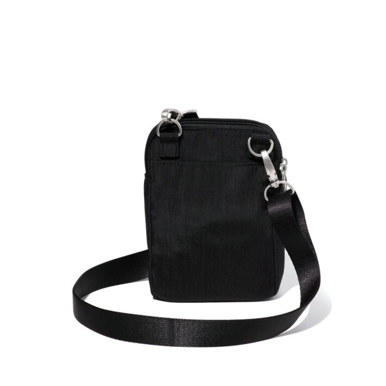 Baggallini Modern Take Two RFID Crossbody, Black