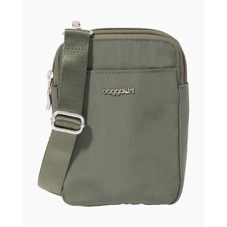 Baggallini Modern Take Two RFID Crossbody, THYME GREEN