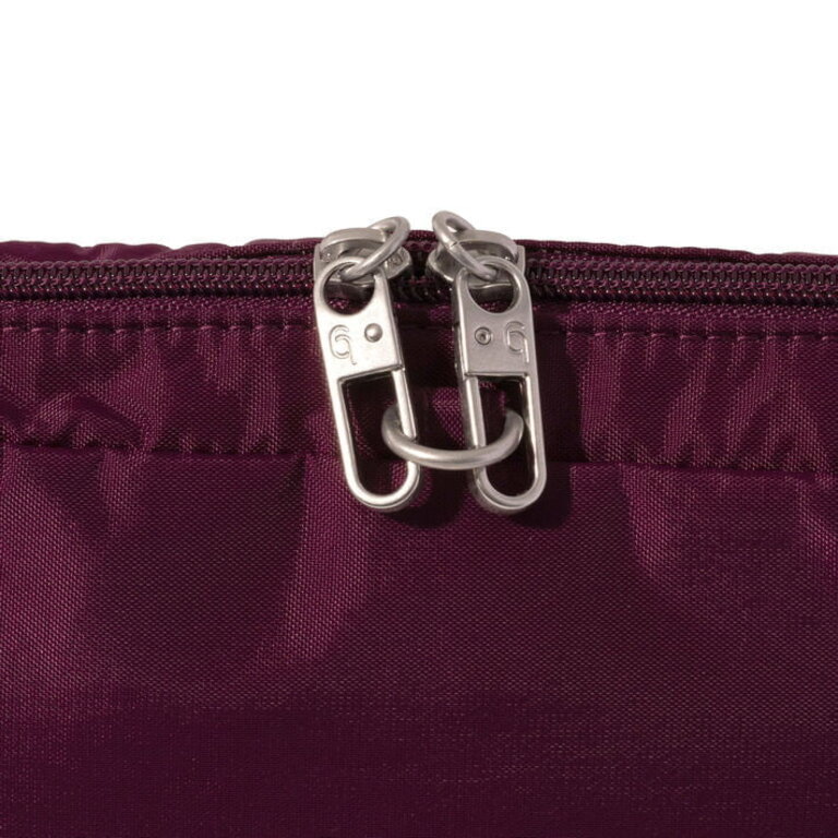 Baggallini Securtex Treasure crossbody, MULBERRY