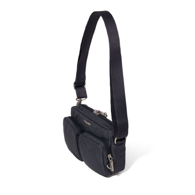 Baggallini Securtex Treasure crossbody, FRENCH NAVY